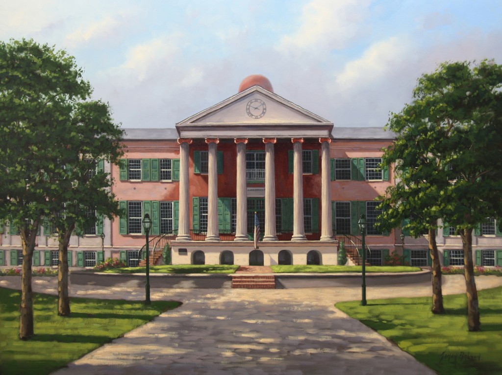 College of Charleston Kunstschilder Simon Balyon