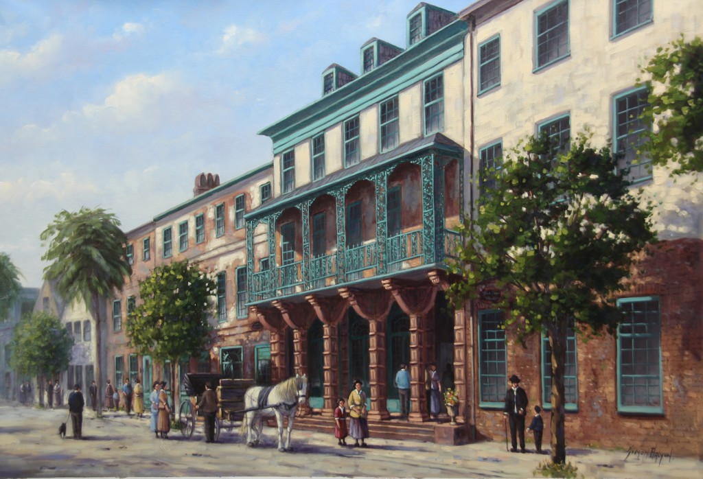 Dockstreet Theater Charleston Simon Balyon Kunstschilder