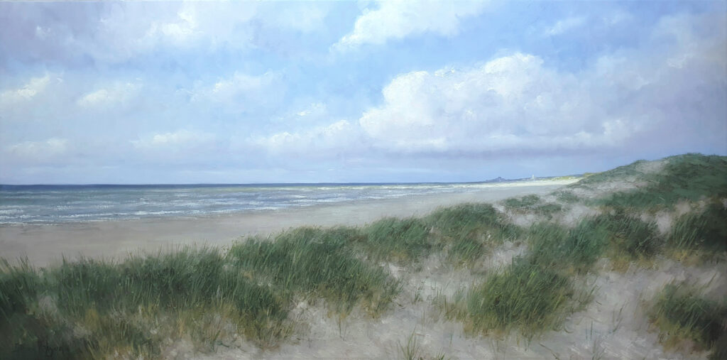 Wassenaar-Katwijk-Noordwijk-Scheveningen-kust-schilderij-Noordzee-Zeeland-Zon-zee-strand-Kunstschilder-Simon-Balyon-Sonne-Meer-Strand-Duinen-Holland-Egmond-Noord